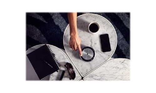 EPOS SP 30+ - Speakerphone Series - smart speakerphone - Bluetooth - sans fil - NFC* - noir, argent - Certifié pour Skype for Business