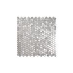 Crédence Adhésive "Mosaïque" 32cm Argent