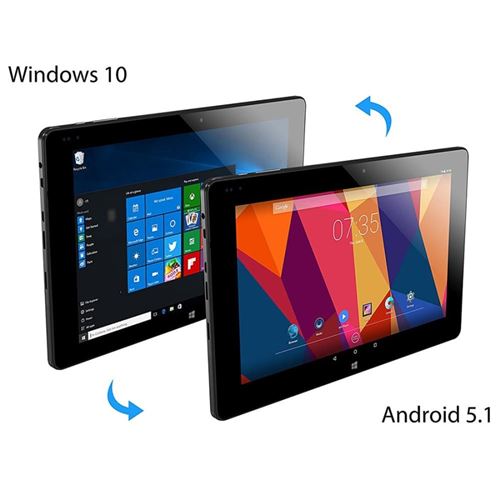 YONIS - Tablette windows 10 & android 5.1 dual boot 10' hdmi 32go