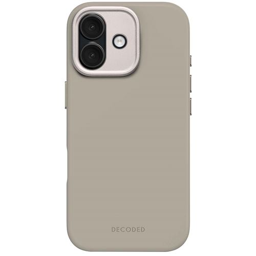 Decoded Beige Coque En Silicone Pour Iphone 17 Antimicrobienne Compatible Magsafe - Image 4