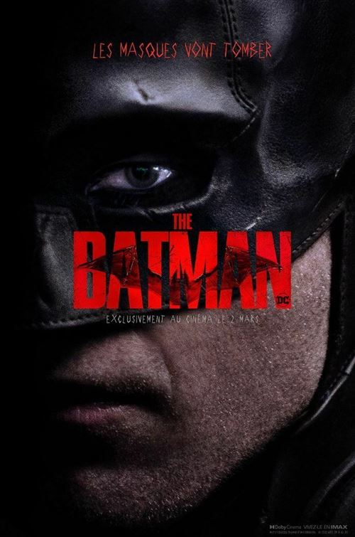 Affiche de Cinéma Originale - Batman - 2022 - Dc. Definitive - 120x160cm État correct - N/A reconditionné disponible sur Fnac