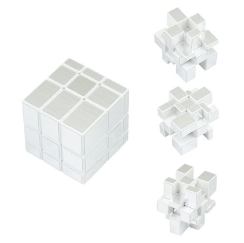 Cube magique Casse-tête 3x3x3 57mm Cube magique Miroir Puzzle Cube