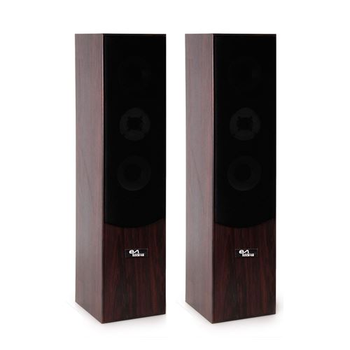 Enceintes Colonnes - Evidence Acoustics - EA700-WAL - 3 voies - 500W PMPO - Noyer - C&acirc;ble 5M