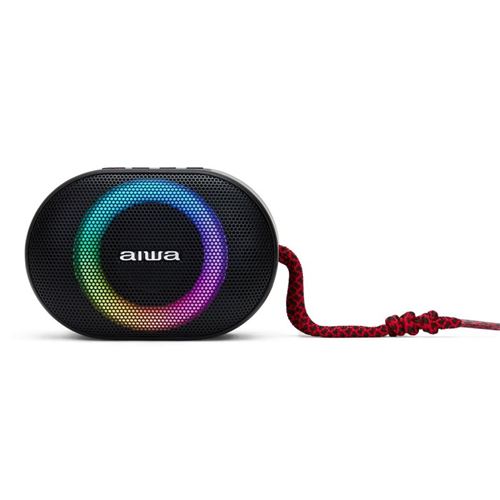 Aiwa BST-330RD Enceinte Bluetooth portable 10W Noir/Rouge