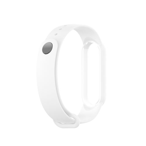 Bracelet silicone Xiaomi Mi Band 5 (blanc) 