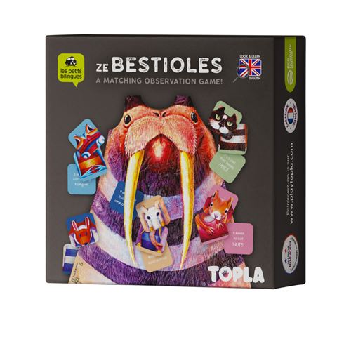 Ze Bestioles - Jeu artistique de mémoire sur les animaux fantastiques