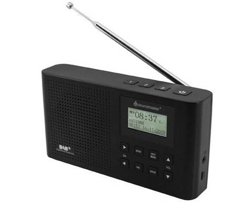 soundmaster DAB160SW Radio de table DAB+, FM DAB+, FM noir