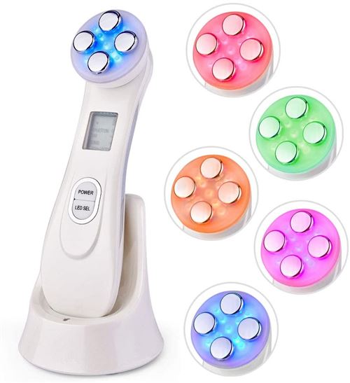 CHENYAO(MY0001) Dispositif de beauté ultrasonique, 5in1 multifonctionnel de