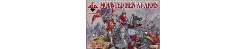 Mounted Men At Arms, War Of The Roses 6 - 1:72e - Red Box