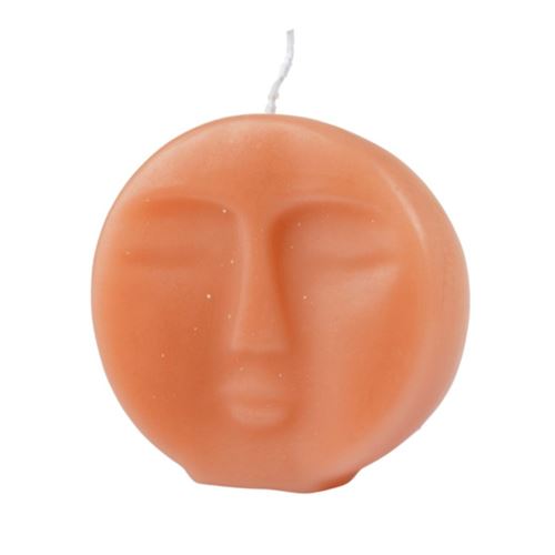 Generique Bougie Déco Visage "Arty" 9Cm Blush - Image 3