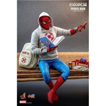 Hot Toys CMS010 W.E.B. of Spider-Man Collectible Action Figurine 1/6  Spider-Man 28cm *Hot Toys Exclusive*