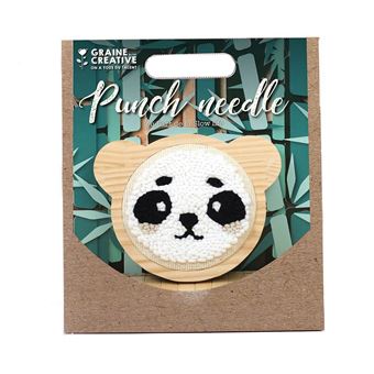 Kit Punch Needle Panda