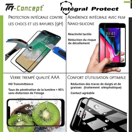 Vitre protection en verre trempé Samsung Galaxy A22 5G - TM Concept®