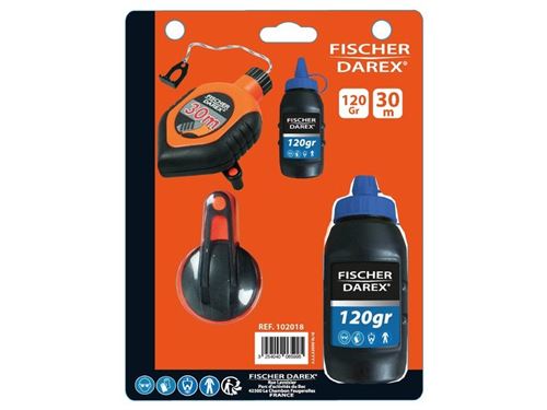 Fischer Darex Bleu Cordeau Traceur - 30 M - Image 4