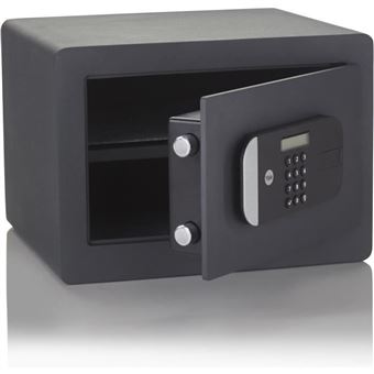 YALE Coffre-fort haute sécurité a serrure électronique (Certifié SKG), format domestique H.25 x l.35 x P.30 cm (18,6 L) - 1