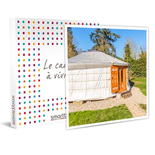 SMARTBOX - Coffret Cadeau Séjour insolite : 3 jours en yourte avec journée au spa près de Paris-Séjour