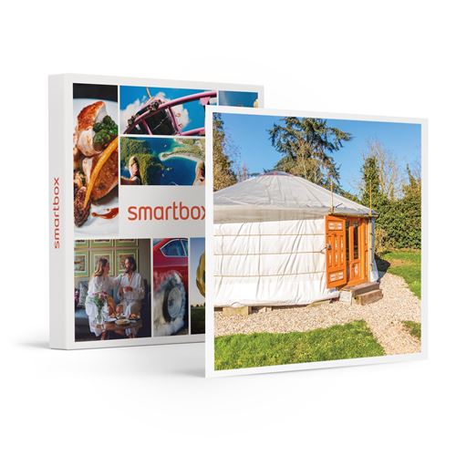 SMARTBOX - Coffret Cadeau Séjour insolite : 3 jours en yourte avec journée au spa près de Paris-Séjour