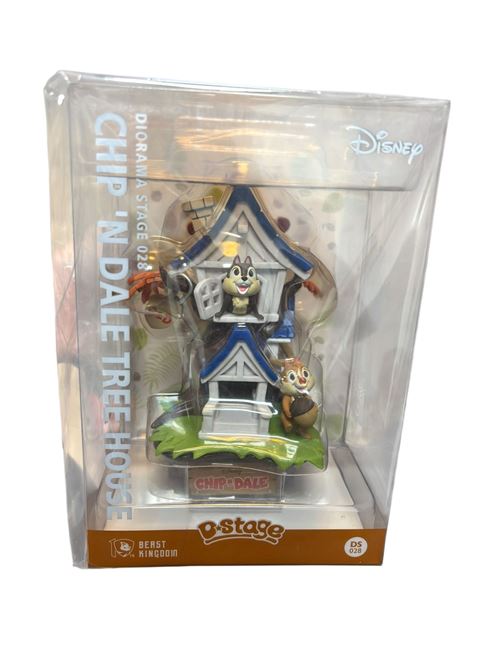 Disney-Diorama-028 Tic &Amp; Tac Cabane Dans L'Arbre