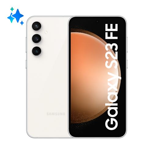 Samsung Galaxy S23 FE SM-S711B 16,3 cm (6.4") Double SIM 5G USB Type-C 8 Go 128 Go 4500 mAh Crème
