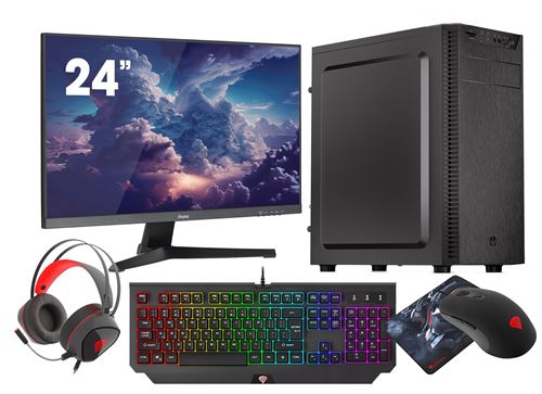 VIST PC Gaming Core i5 12400 - RAM 32Go - Intel UHD - SSD 1To M.2 - WIFI - 24 - Windows 11 Pro