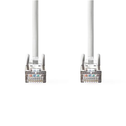 Câble CAT 6a Nedis CCGT85320WT100 Blanc