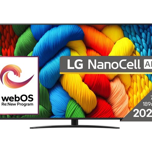 LG NanoCell AI 75NANO81A3A TV 190,5 cm (75 ) 4K Ultra HD Smart TV Wifi Noir