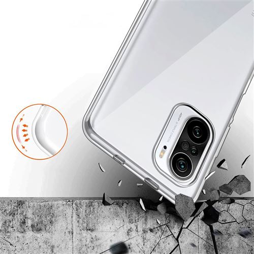 50% sur Coque pour Samsung Galaxy A22 5G + 2 Pièces Verre Trempé Protection  écran [Housse Transparent Silicone] Anti-Jaunissement Antichoc Bumper  Anti-Rayures 9H Top4pc® - Coque et étui téléphone mobile - Achat