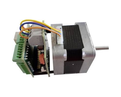 Emis Moteur pas à pas avec commande SMC-dMOT-42 SMC-dMOT-42 0.25 Nm 0.7 A 0.7 A Diamètre de larbre: 5 mm