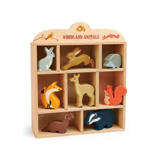Set animaux en bois Forêt - Image 2