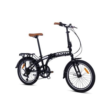 Vélo de Ville Pliant Moma Bikes LIGHT 24", Aluminium, SHIMANO 7v, Selle Comfort - 1