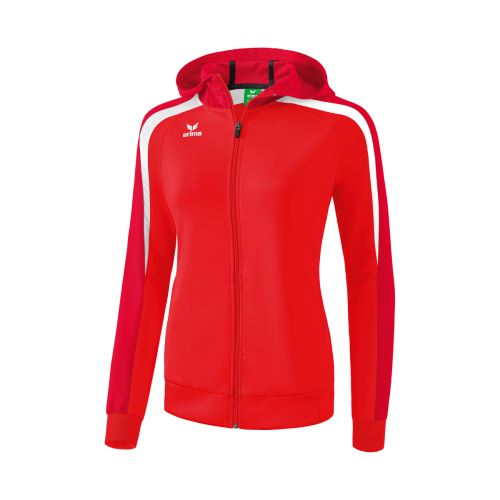 Veste d’entraînement femme Erima Liga 2.0 avec capuche 48 Rouge