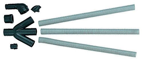 Dewalt De3500-Xj Kit Aspiration pour Dw743N, Noir/Argent, 35 Mm