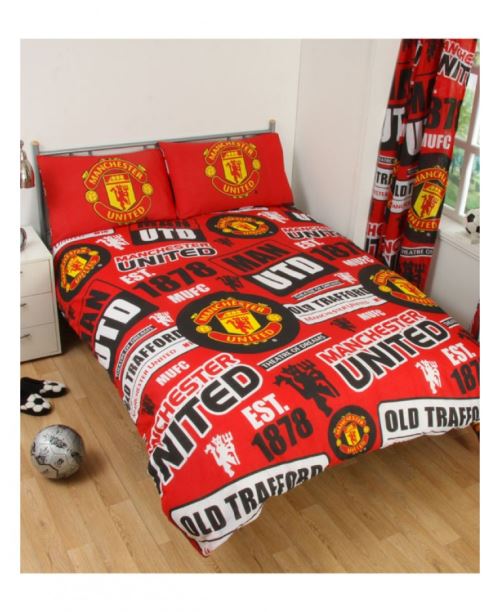 Man United FC Pièce Double Housse de couette