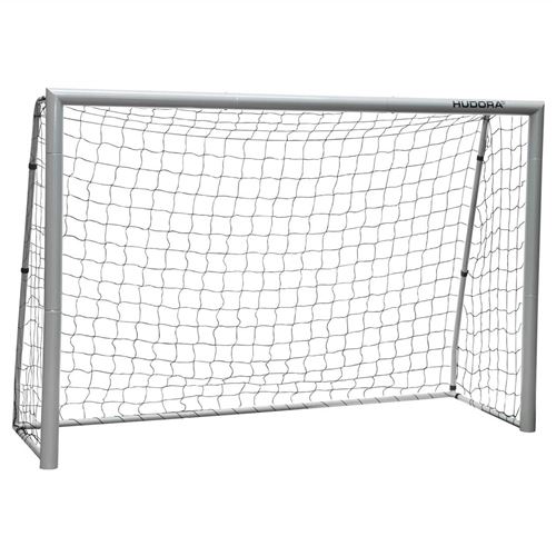 HUDORA - Fussballtor Expert 240, 240 cm, Grau