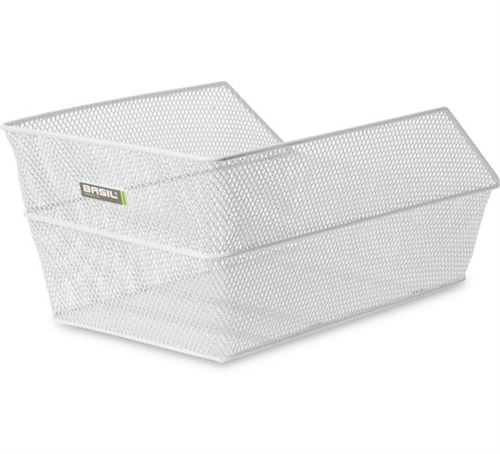 Basil panier à vélo Centoarrière 28 litres blanc