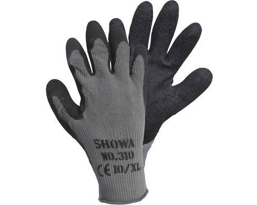 Gants de protection Showa 14905-9 Coton/polyester avec revêtement latex EN 388 Taille 9 (L)