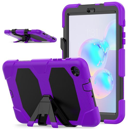 Coque en TPU + Silicone antichoc violet pour votre Samsung Galaxy Tab A 8.4 (2020) T307