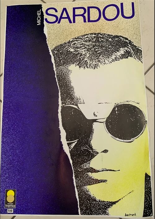 Michel SARDOU - 40x60cm - Affiche