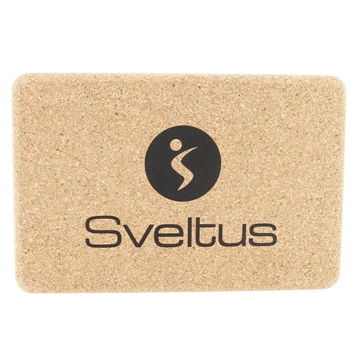 Tapis de gymnastique Sveltus Yoga brick liege Beige Taille : Unique