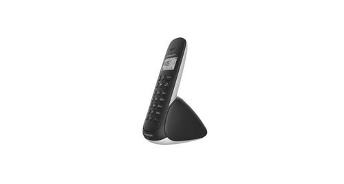 Logicom Aura 155T - téléphone sans fil - système de répondeur avec ID d'appelant