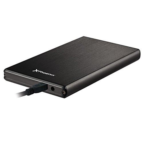 Phoenix Technologies PHHARDDISKCASE Boîtier Externe SDD/HDD avec USB 3.0 Noir