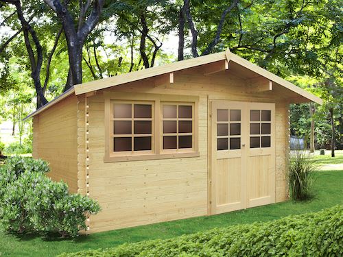 Solid Abri de Jardin Maisonnette Chalet de Jardin Niort