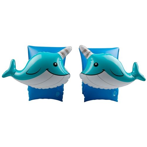 Brassards Gonflables De Natation Enfants 3-6 Ans, Flotteurs piscine, Imprimé Dauphin