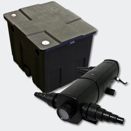 Meilleurs prix pour Kit de Filtration de Bassin Bio Filtre 12000l et Stérilisateur UVC 36W
