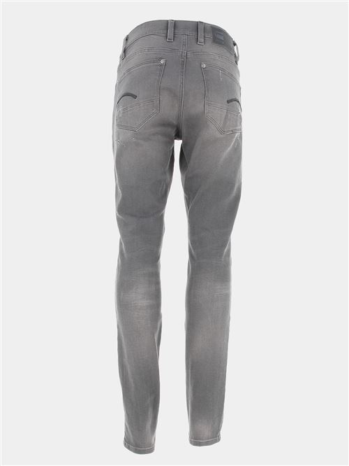 Pantalon jeans G star Revend skinny lt aged destroy Gris clair Taille 30 32 Pantalons de sport Achat prix fnac