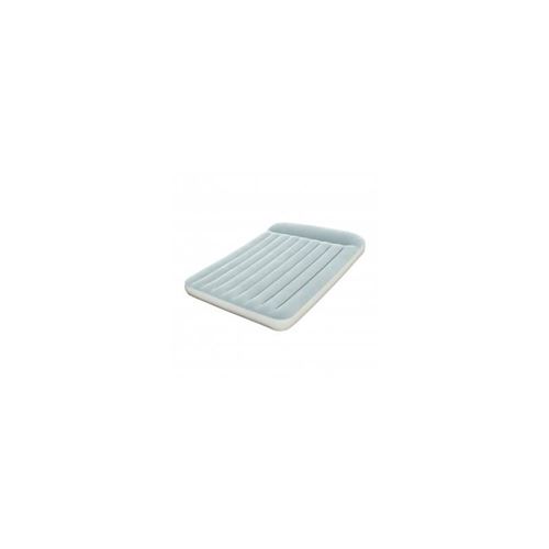 Lit floqué Aeroluxe - 203 x 152 x 30 cm - Gris