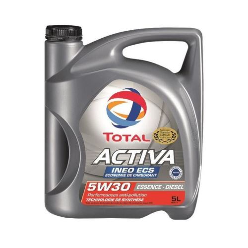 TOTAL Huile Moteur Activa Ineo ECS 5W30 Mixte 5 Litres