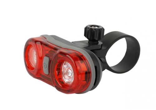 Ikzi Light feu arrière Twinkle Light led 7 cm tige de selle rouge