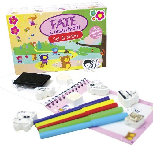 Meadow Kids Fairies Mini jeux de timbres