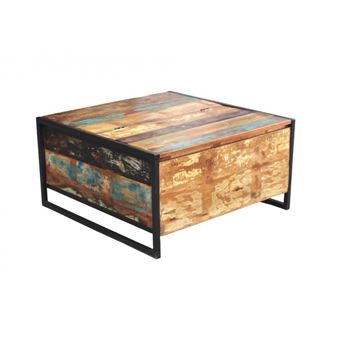 Table Basse Coffre Bombay Achat Prix Fnac